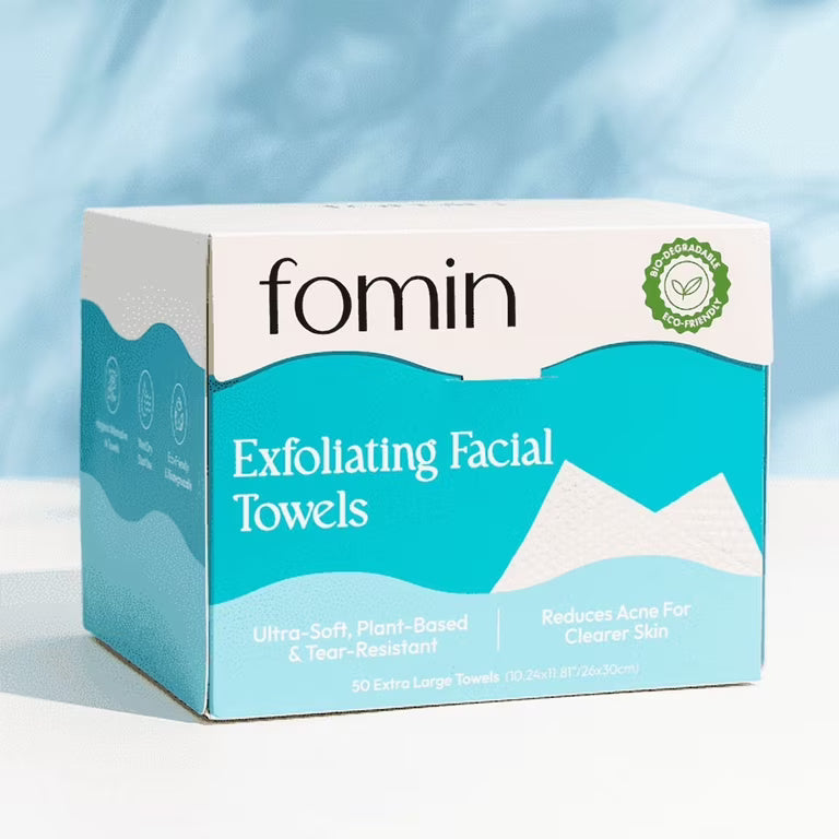 Single-Use Exfoliating Facial Towelettes