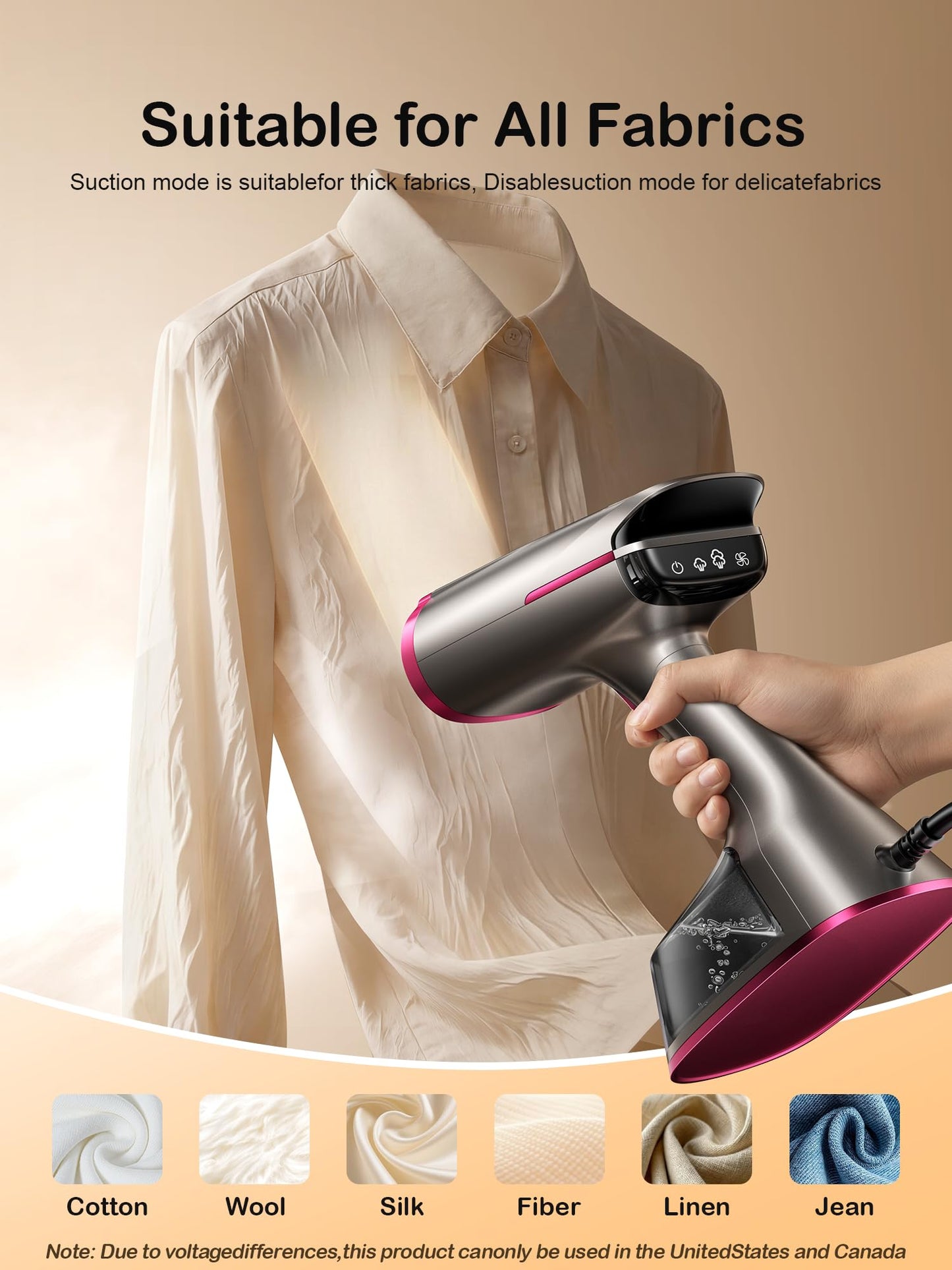 DRFLASH Vacuum Steamer