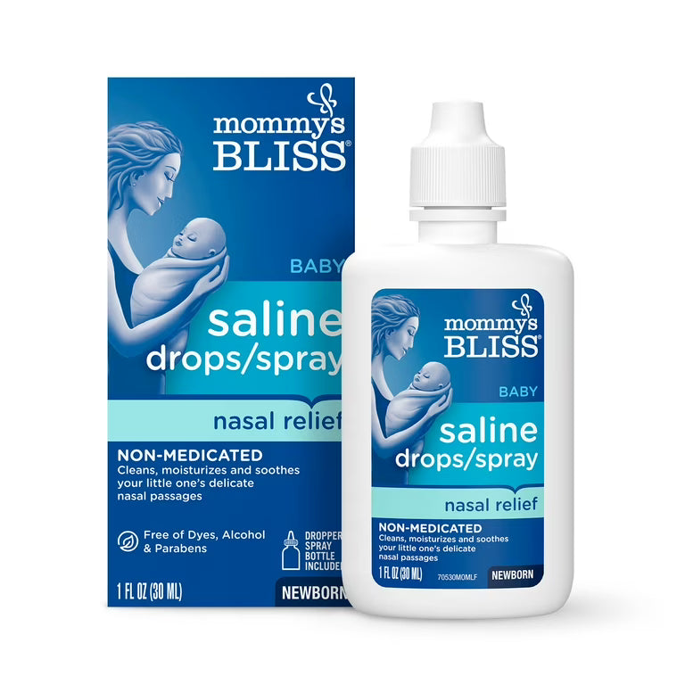 Baby Friendly Saline Nasal Drops