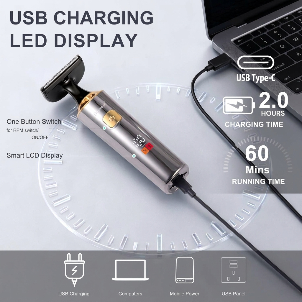 Furix® Electric Back Shaver