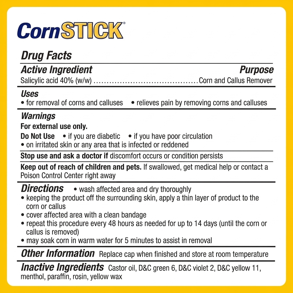 CornStick Callus Remover
