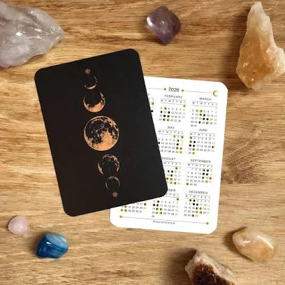 Moon Phase Calendar Card