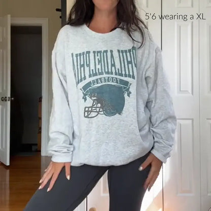 Furix® Vintage Football Sweatshirt