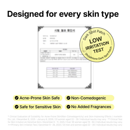 Furix™ Glutathione Dark Spot Serum Patches