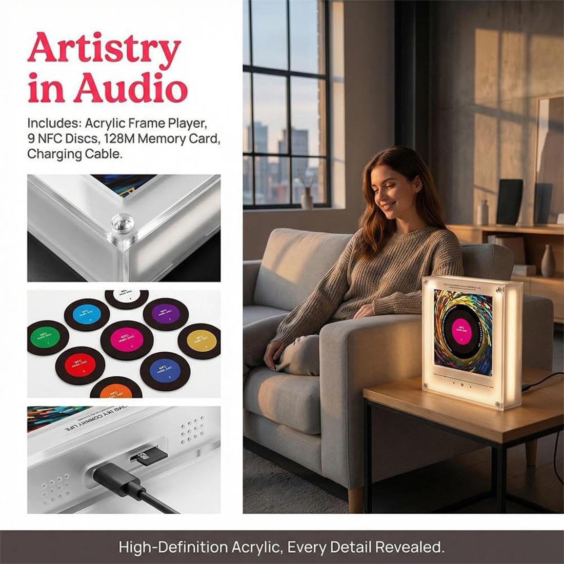 Furix™ Magnetic Fridge Music Player