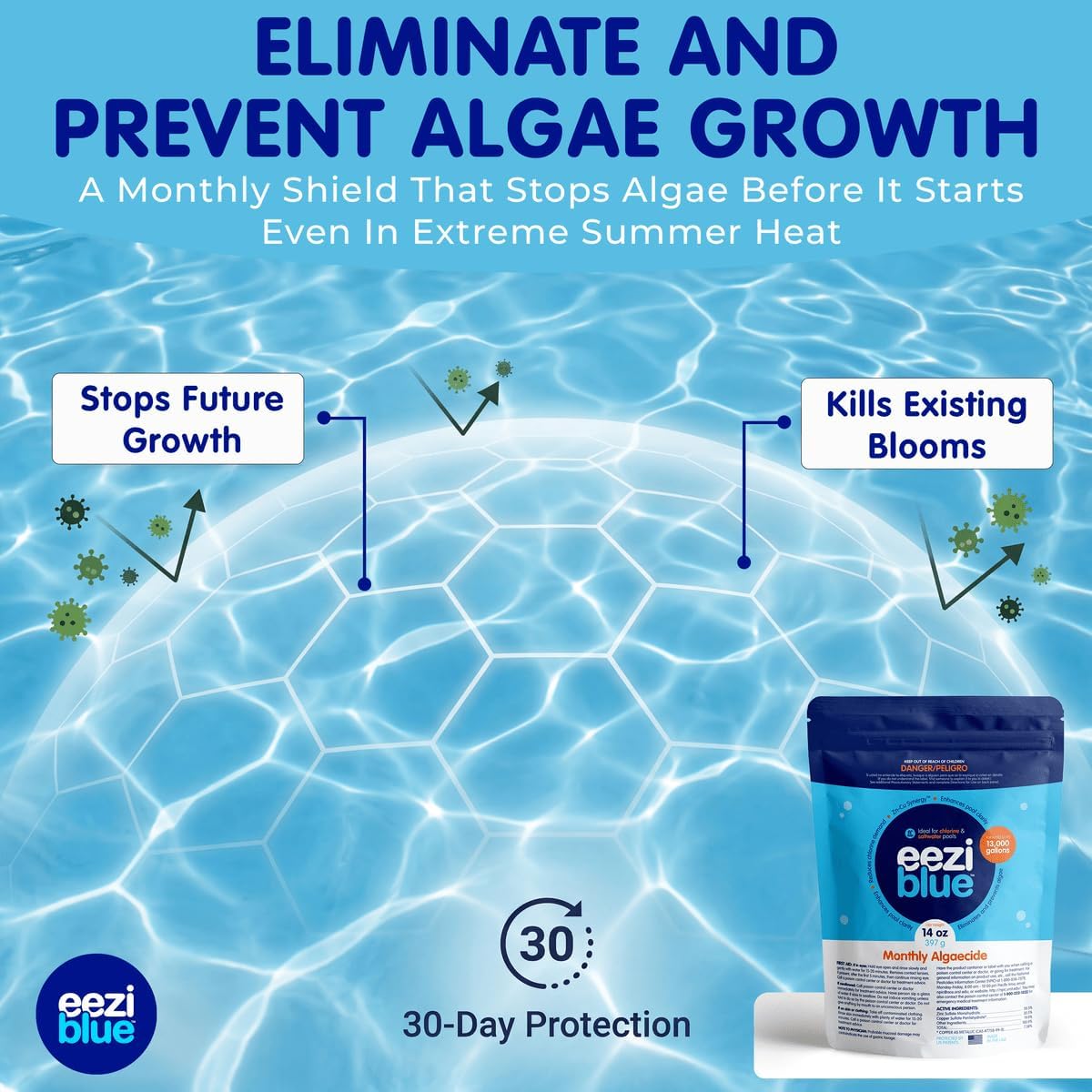 Furix™ Eeziblue Algaecide for Pools