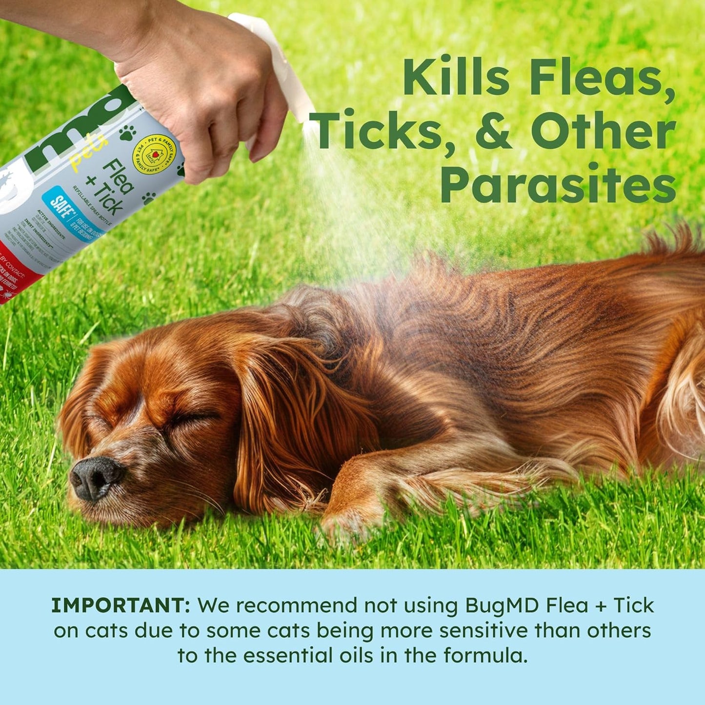 BugMD™ Flea and Tick Spray