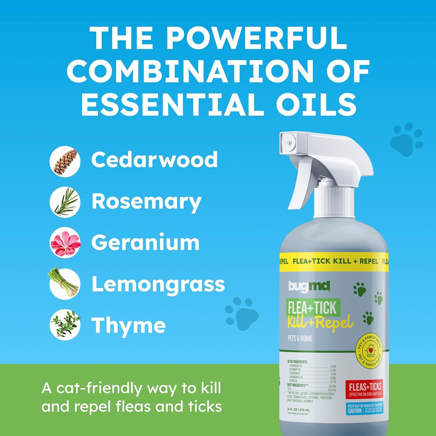 BugMD™ Flea and Tick Spray