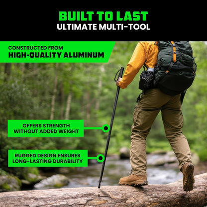 Furix™ Rhino Tactical Hiking Stick