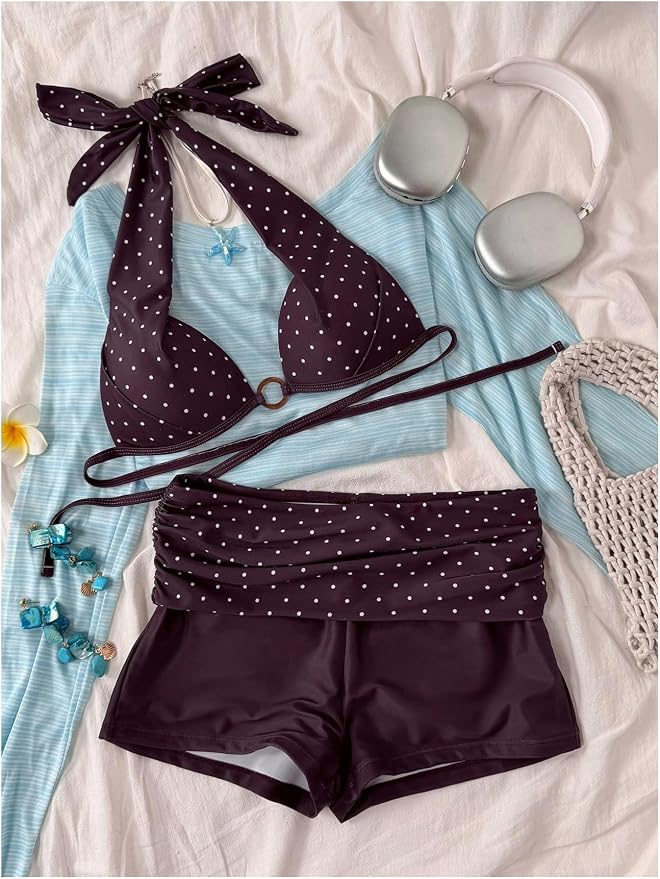 Furix™ 2-Piece Elegant Bikini Set with Shorts