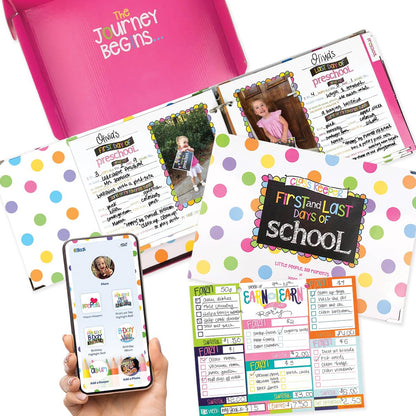 Furix School Memory Book for Kids