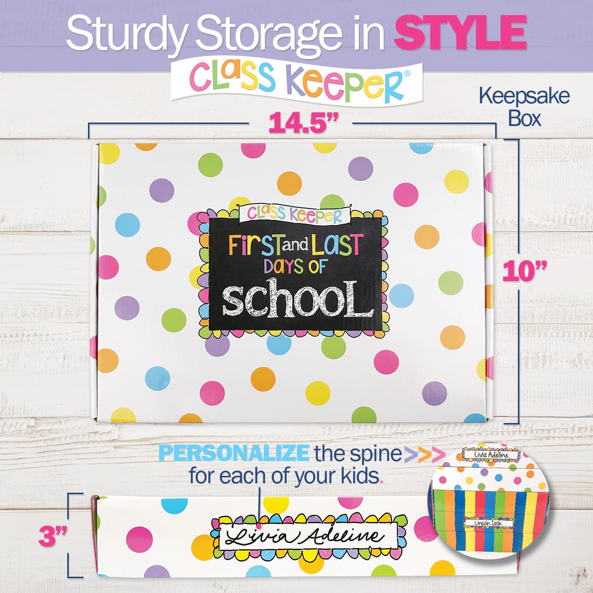 Furix School Memory Book for Kids