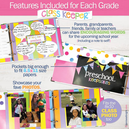 Furix School Memory Book for Kids