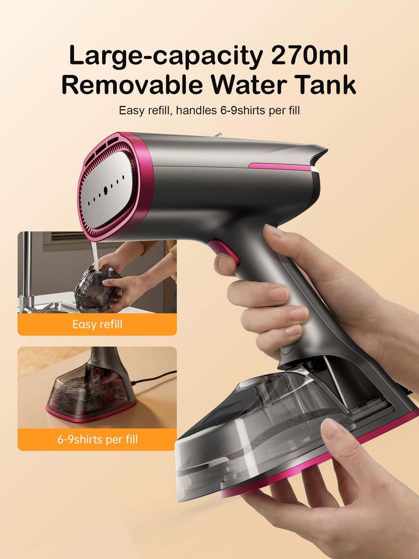 DRFLASH Vacuum Steamer