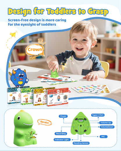 Furix Dinosaur Talking Flash Cards Set