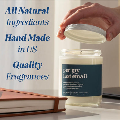 Smells Like a Football Win Fragrance Candle