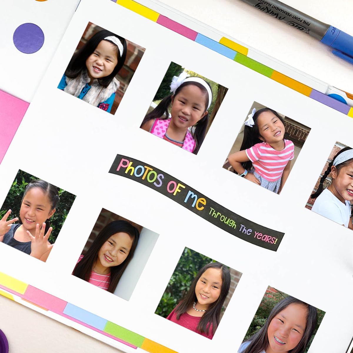Furix School Memory Book for Kids