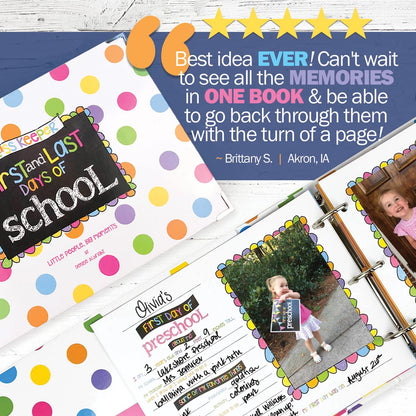 Furix School Memory Book for Kids