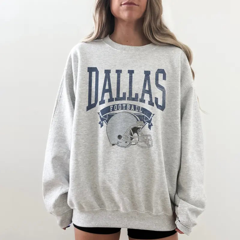 Furix® Vintage Football Sweatshirt