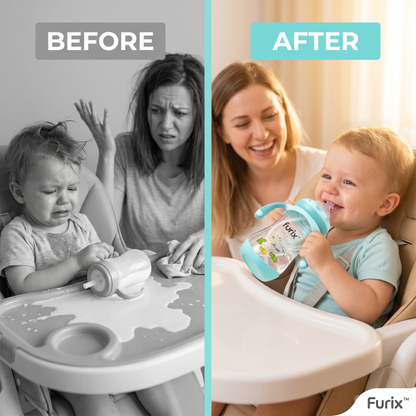 Furix™ Weighted Straw Toddler Bottle
