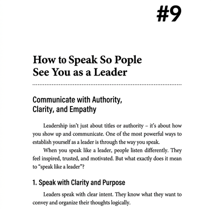 Say It Right, Every Time Book