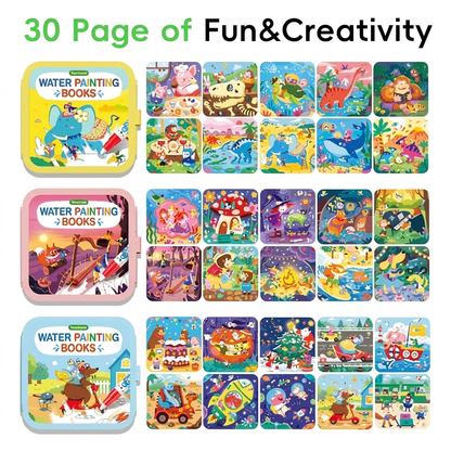 Timetome® Water Painting Books