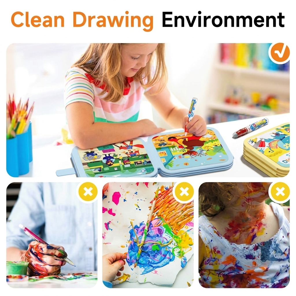 Timetome® Water Painting Books
